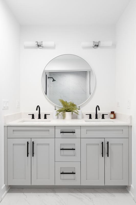 Updated Vanity and Fixtures
